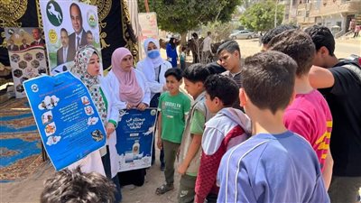 قافلة بيطرية مجانية ببني عامر في الشرقية للكشف على الحيوانات والطيور