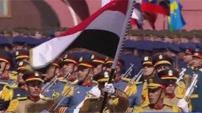 القوات المصرية تشارك فى عروض احتفالات الذكرى الـ 80 لعيد النصر بموسكو