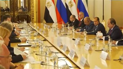الرئيس السيسي يلتقي فلاديمير بوتين في موسكو  | بث مباشر