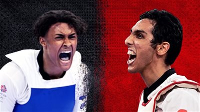 سيف عيسي يطيح بالبريطاني كادين ويتوج بذهبية بطولة المملكة للأوزان الأولمبية