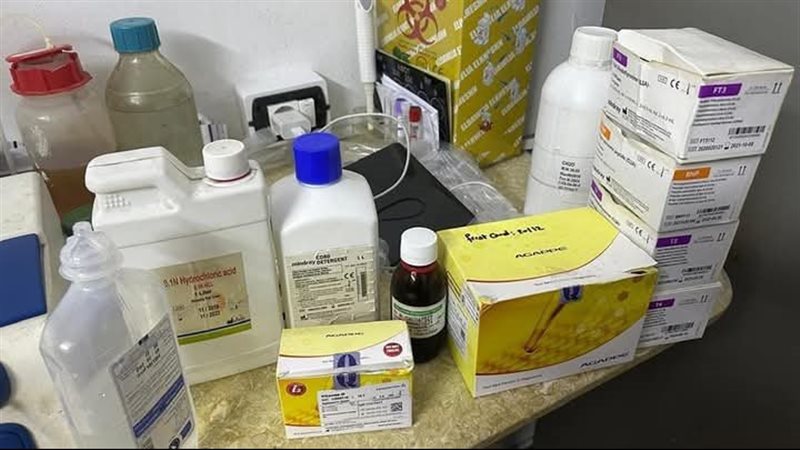 جانب من المضبوطات