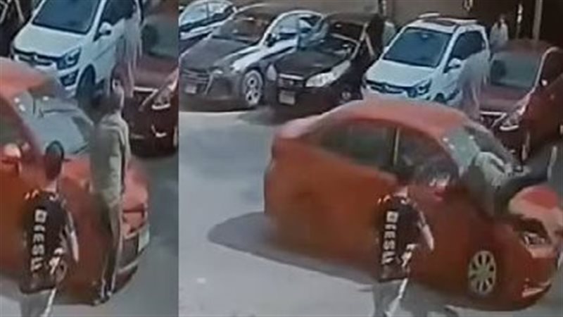 لقطة من الحادث