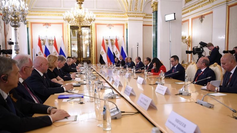 مباحثات مصرية روسية