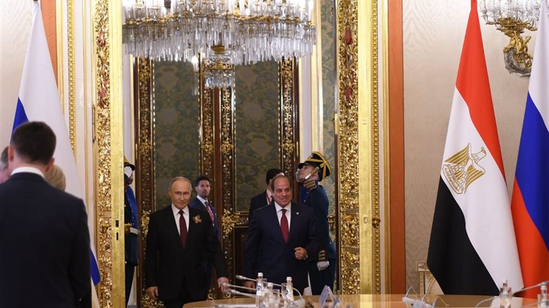 مباحثات مصرية روسية