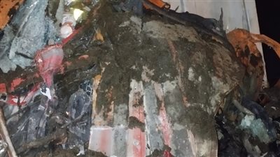 مصرع سائقين اثر تصادم سيارتين تريلا على الطريق الإقليمي بالمنوفية