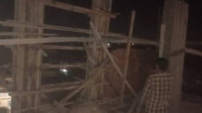 حملات مسائية للتصدي لحالات البناء المخالف في نجع حمادي بقنا (صور)