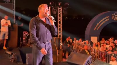 فعاليات البطولة العربية للجولف ..تألق الفنان رامي صبري في حفله الكبير بمدينتي