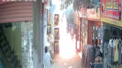 خسائر مادية.. انفجار أسطوانة غاز فى مطعم والنيران تمتد لمطعم مجاور بالفيوم