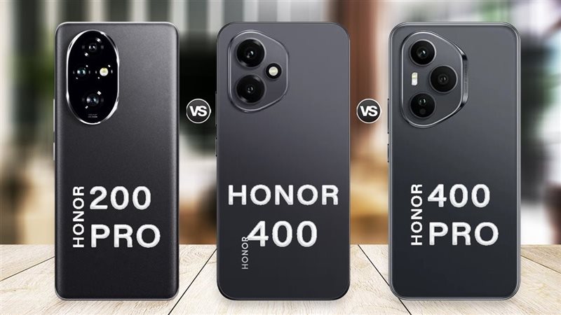 الفرق بين HONOR 400