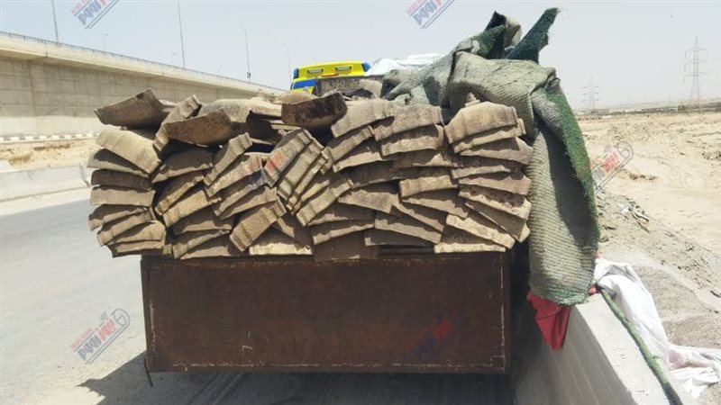 العربة محملة بالفلنكات