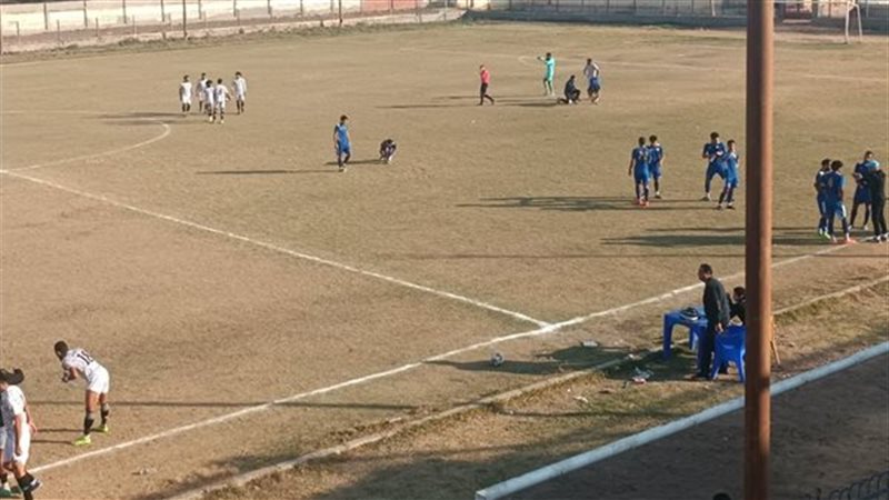جانب من المباراة