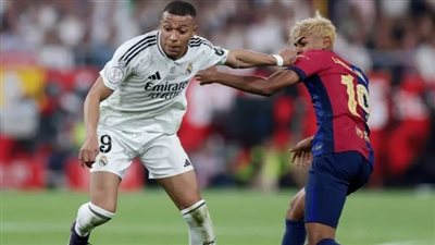 مبابي على رأس قائمة ريال مدريد في معركة الكلاسيكو أمام برشلونة