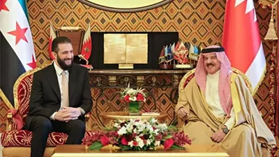العاهل البحريني للرئيس السوري: المملكة تؤكد دعمها لرفع العقوبات عن سوريا