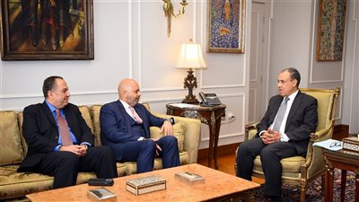 وزير الخارجية والهجرة يستقبل رئيس المفاوضات الحكومية لاصلاح مجلس الأمن