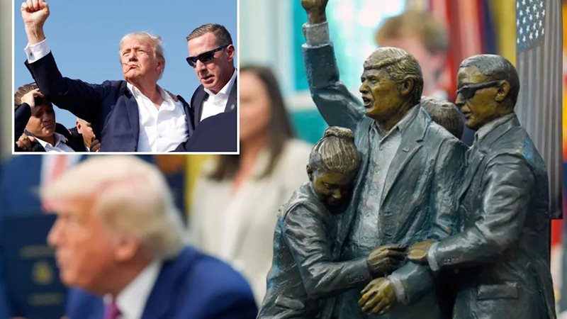 تمثال ترامب