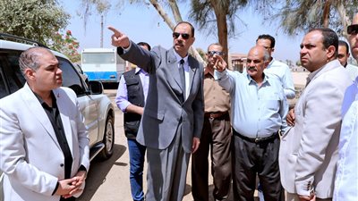 محافظ سوهاج يتفقد محطة إكثار الدواجن وموقع مشروع تسمين الدواجن بالأحايوة