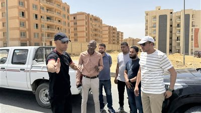 جولة لرئيس جهاز القاهرة الجديدة لتفقد مشروعات تنموية