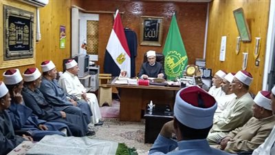 وكيل أوقاف القليوبية يجتمع بأعضاء مكتب التفتيش والمتابعة