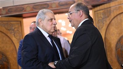 نجوم السياسة والإعلام والفن يواسون محمد مصطفى شردي في عزاء زوجته