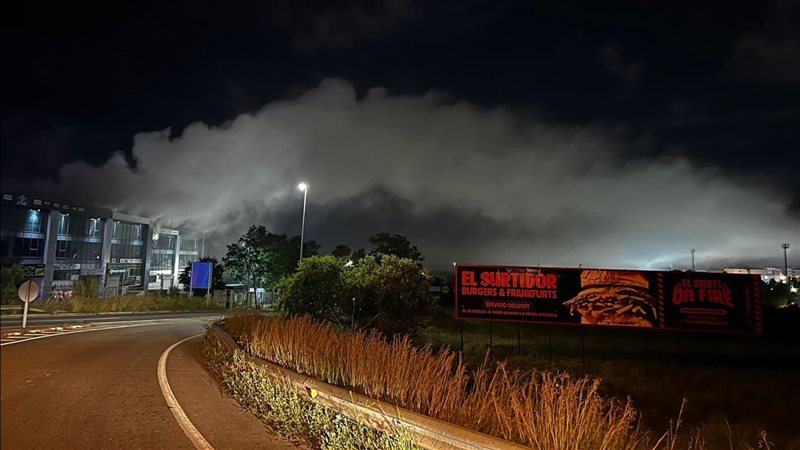 سحابة سامة من الكلور