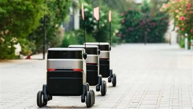 روبوتات التوصيل