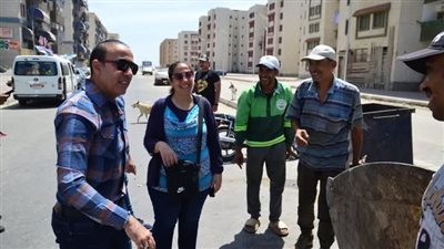 رئيس مدينة بورفؤاد يتفقد جهود المصرية البريطانية بمشاريع الإسكان الجديدة