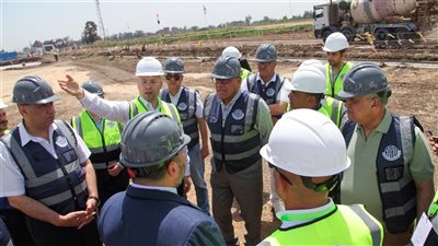 رئيس الهيئة العربية للتصنيع يتفقد مصانع تدوير المخلفات الصلبة بكفر الشيخ