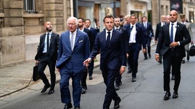 ماكرون في بريطانيا بدعوة من الملك تشارلز هذا الصيف