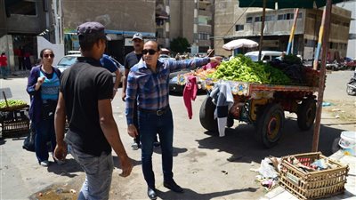 مدينة بورفؤاد تواصل حملات إزالة الإشغالات بمساكن الأمل والفيروز