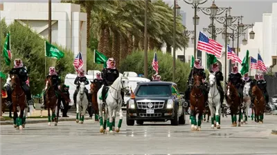 التزام بالحفاظ على التراث .. لماذا رافقت الخيول العربية موكب ترامب|فيديو