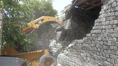 الجيزة: 21 إزالة لتعديات على الأراضي الزراعية وأملاك الدولة 