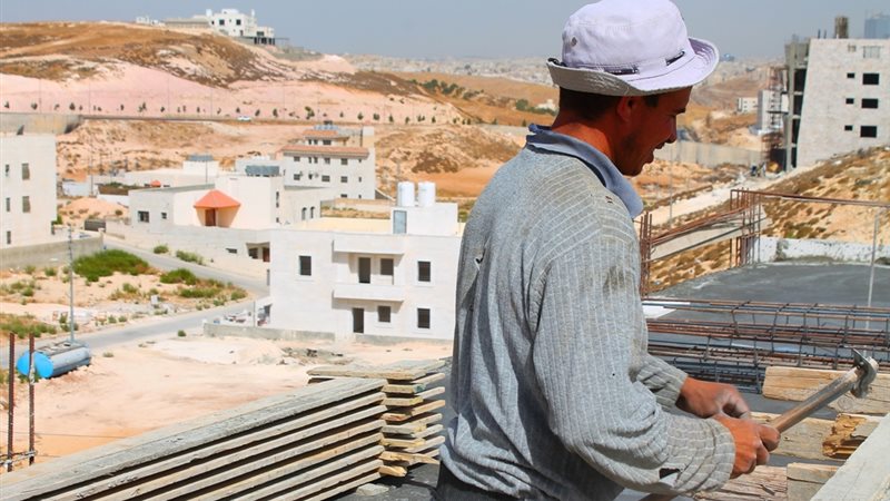 العمال المصريين بالأردن