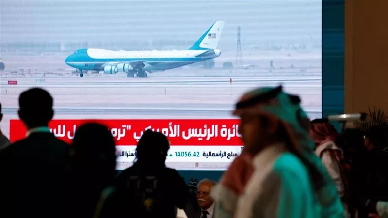 ترامب يصل السعودية