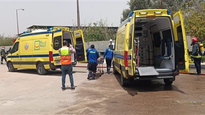 تدريب ومحاكاة للتعامل مع تسرب الكلور بمحطة دمنهور 1 بمشاركة 