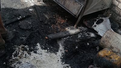 نفوق مواشي وأغنام.. حريق هائل يدمر محتويات 3 منازل بسوهاج |صور 