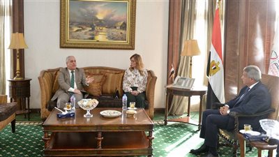 رئيس الأعلى للإعلام يستقبل الشوربجي ومدير الأكاديمية الوطنية للتدريب