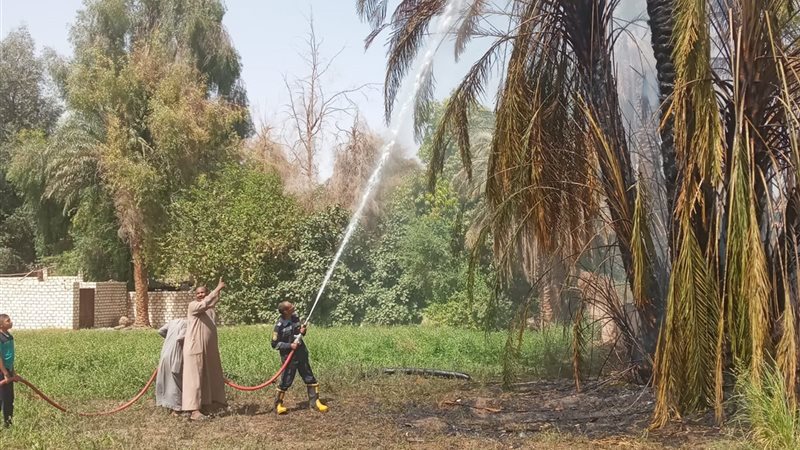 حريق قنا