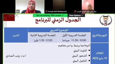 قصور الثقافة تفتتح البرنامج التدريبي 