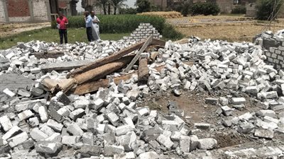 إزالة 15 حالة تعدي على أراضي زراعية وأملاك الدولة بأسيوط