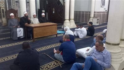 تزامنًا مع مولده.. استمرار الحملة الدعوية بمسجد سيدي عبدالله الغريب بالسويس