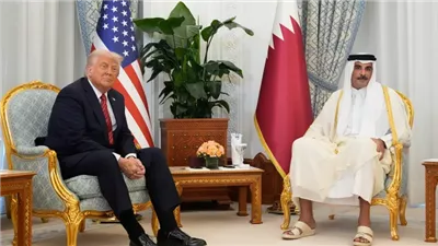 «البخور والإبل».. أشياء أثارت إعجاب ترامب بالدقائق الأولى في قطر 