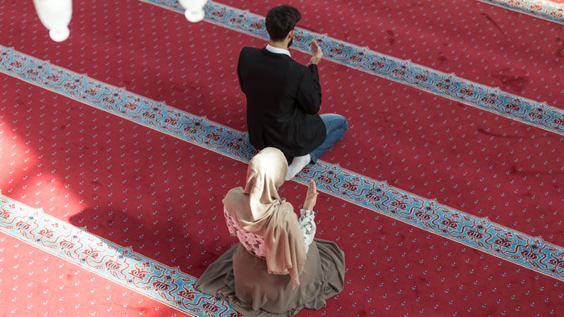 صلاة الجماعة للزوجين