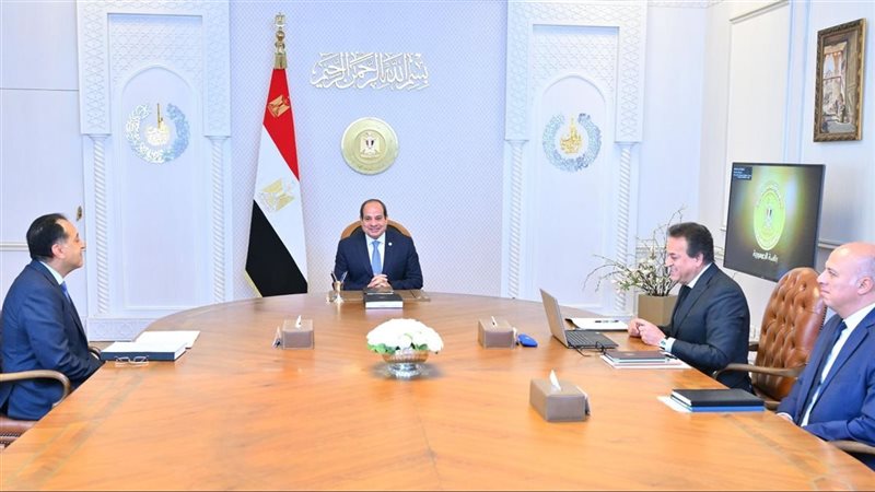 الرئيس السيسي خلال