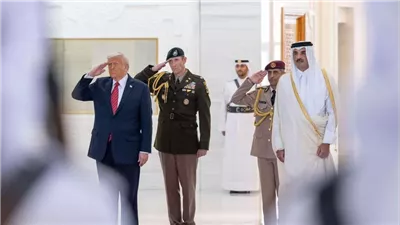 أمير قطر: مباحثات استثنائية مع الرئيس الأمريكي تعزز الشراكة الاستراتيجية