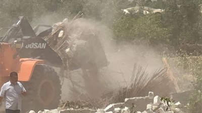 إزالة تعديات عن 24 فدان بمركز ومدينة القنطرة شرق بالإسماعيلية