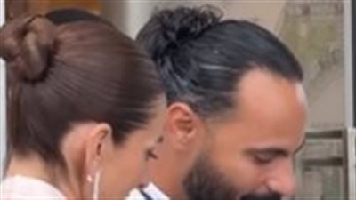 تأكيدا لـ « نيوز رووم» .. أول ظهور للفنانة أمينة خليل وحبيبها أحمد زعتر | صور 