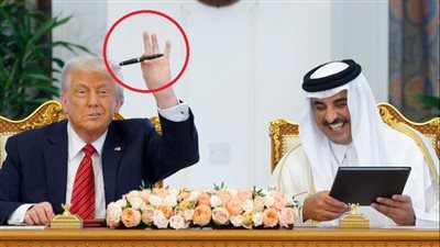 اعرف سعر القلم الفاخر الذي أهداه أمير قطر لـ ترامب؟
