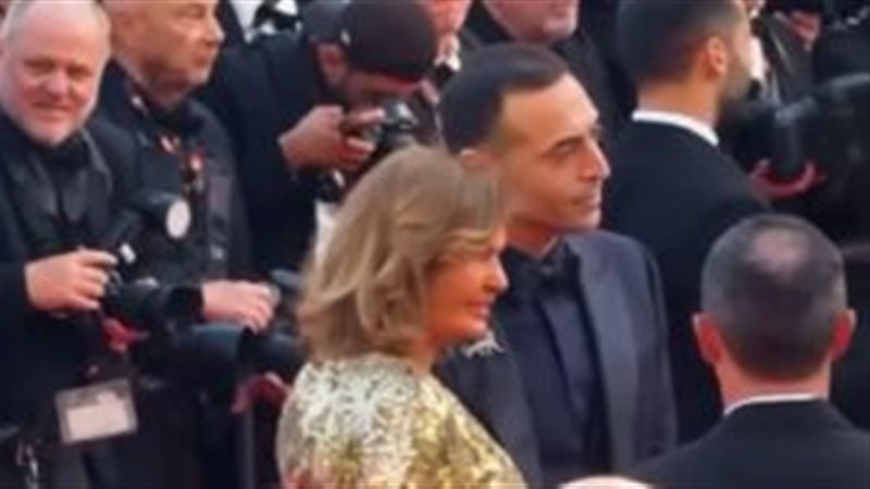 يسرا من مهرجان كان