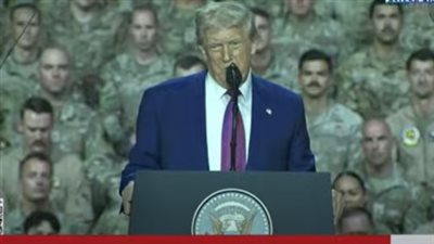 ترامب من قاعدة«العديد»: أولويتي إنهاء الصراعات ولن أتردد في الدفاع عن الشركاء