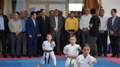 وزير الرياضة ومحافظ القليوبية يتفقدان نادي العبور ويفتتحان عددًا من المشروعات 